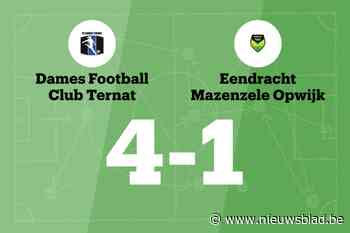 Dames Ternat boekt overtuigende zege tegen Mazenzele Opwijk B