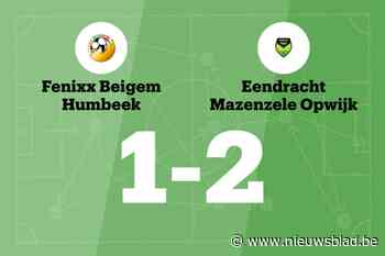 Mazenzele Opwijk C bereikt nog een winst in wrede wedstrijd tegen Fenixx