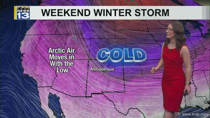Arctic air and a winter storm on the way