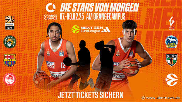 Europas Spitze zu Gast in Ulm: adidas NextGen EuroLeague Basketball-Turnier