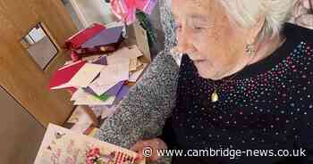 Cambs woman who worked in the catering corps during World War Two celebrates 104th birthday