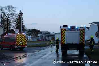 Sprinkleranlage hält Brand bei Geha-Möbelwerken in Schach