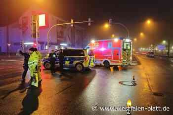 Verletzte bei Kreuzungsunfall in Bielefeld-Sieker