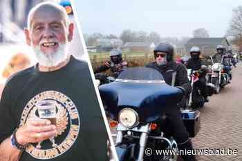Indrukwekkend afscheid voor Swa: tientallen motards trekken in colonne door Lommel