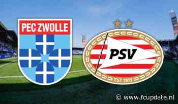 PEC Zwolle - PSV LIVE: volg de Eredivisie-wedstrijd van minuut tot minuut