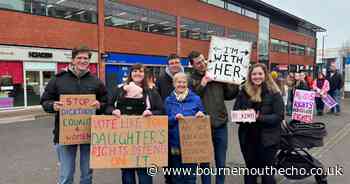 Hundreds march in solidarity of women's rights in Bournemouth