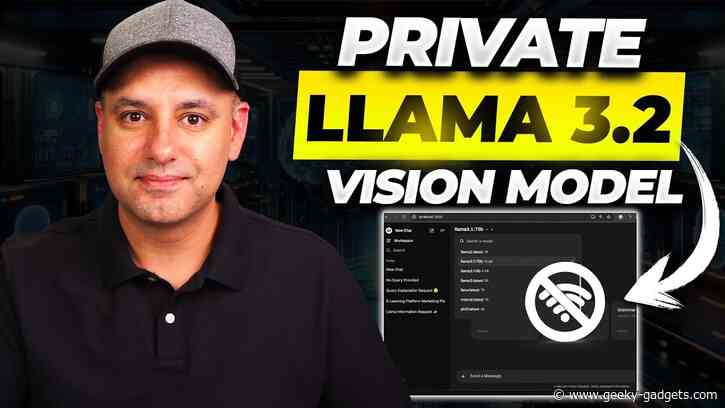 Run Llama 3.2 Vision AI Locally : For Maximum Privacy and Performance