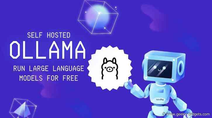 Easily Run Large Language Models Locally For Free with Ollama