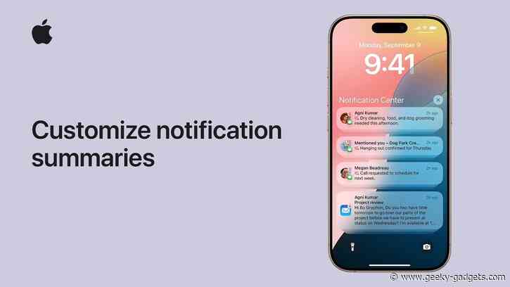 How to Master Your Notifications: A Guide to Summary Customization on iPhone & iPad