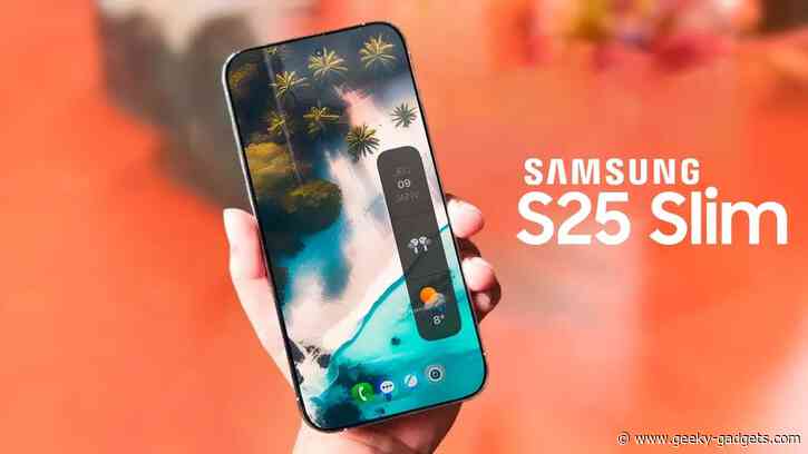 Samsung Galaxy S25 Slim First Look: Design, Specs, and Features