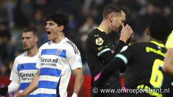 PSV morst punten en ziet concurrentie dichterbij komen na verlies in Zwolle