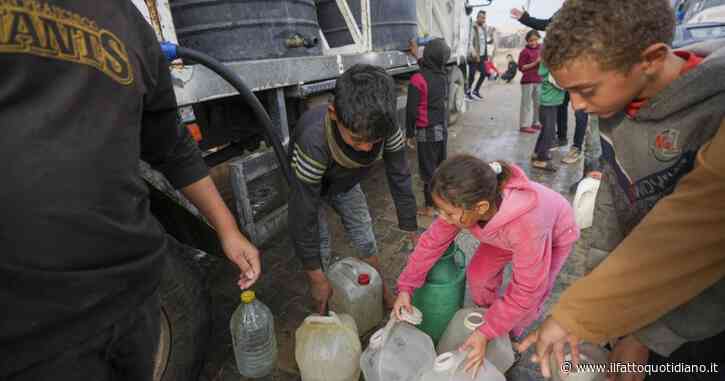 “A Gaza i bisogni umanitari sono a livelli catastrofici. Ora servono aiuti massicci, le persone hanno disperata necessità di acqua e cibo”