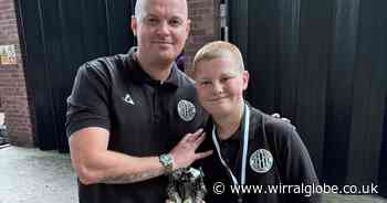 Father and son take on month-long fitness challenge for charity