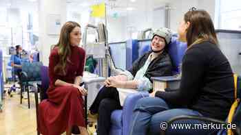 Kates Kampf gegen Krebs: Im Krankenhaus spricht sie erstmals über ihre Haare