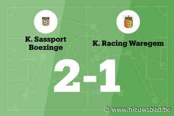 Sassport Boezinge verslaat Racing Waregem en blijft winnen