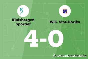 Kluisbergen Sportief B verslaat WK Sint-Goriks met 4-0