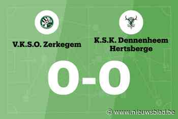 SKD Hertsberge beëindigt de zegereeks van VKSO Zerkegem