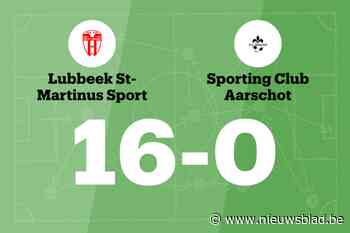 SMS Lubbeek B laat SC Aarschot B kansloos