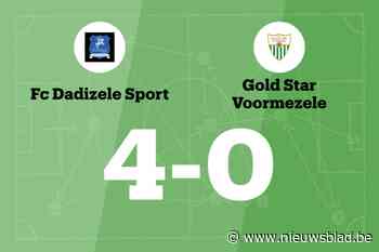 FC Dadizele Sport wint thuis van GS Voormezele