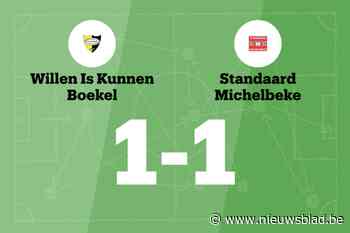WIK Boekel en Standaard Michelbeke eindigt op 1-1
