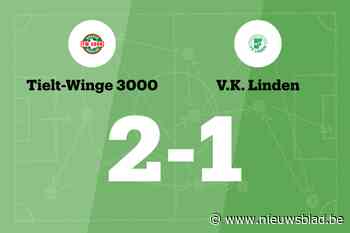 Tielt-Winge 3000 verslaat Linden B met 2-1