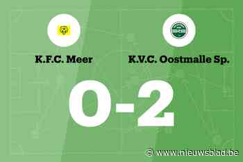 Oostmalle verslaat Meer en blijft winnen