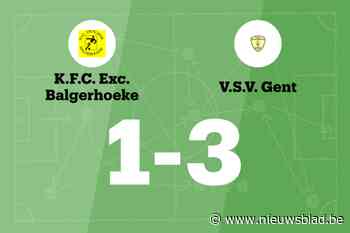 Overduidelijke overwinning voor VSV Gent tegen Excelsior Balgerhoeke