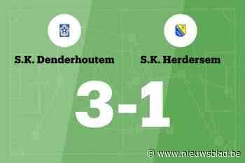 SK Denderhoutem B wint thuis tegen SK Herdersem