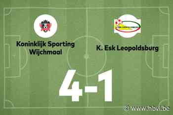 Segers maakt twee goals voor Wijchmaal in wedstrijd tegen ESK Leopoldsburg