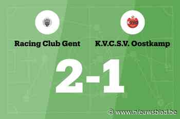 RC Gent verslaat SV Oostkamp met 2-1 en eindigt reeks zonder overwinning