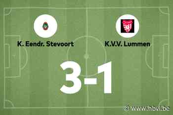 Stevoort te sterk voor Lummen