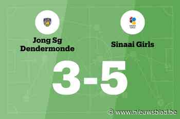 Lutchmun maakt er drie voor Sinaai Girls B in wedstrijd tegen Jong SG Dendermonde