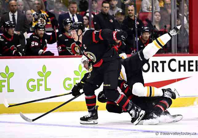 Tim Stutzle’s shootout goal rallies Ottawa Senators to a 6-5 win over Boston Bruins