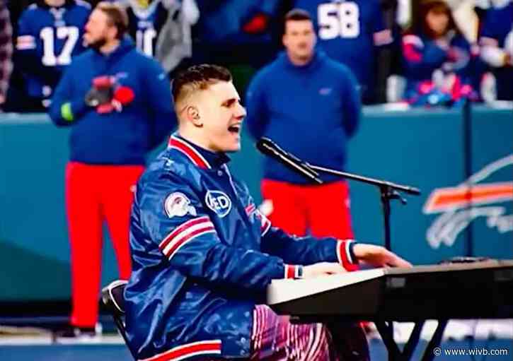 Fairport native to perform national anthem at Bills-Ravens game