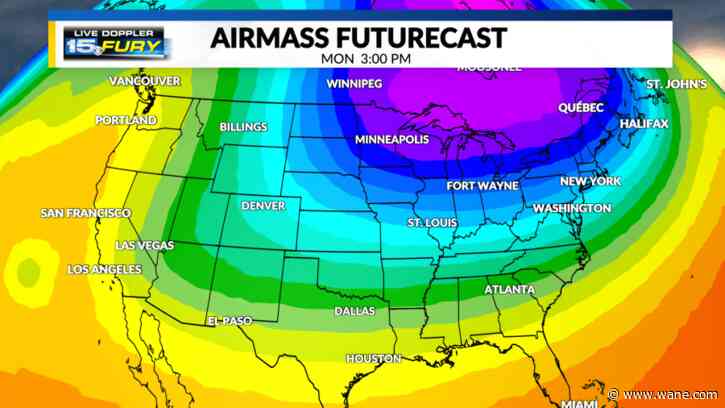 Scattered snow Sunday before bitter cold arrives