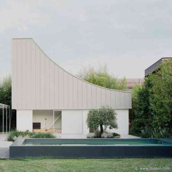 Studio Wok converts abandoned electrical cabin into minimalist artist residency