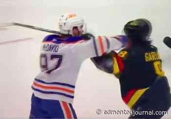 "Horrible officiating": Will Connor McDavid and Tyler Myers face suspension?