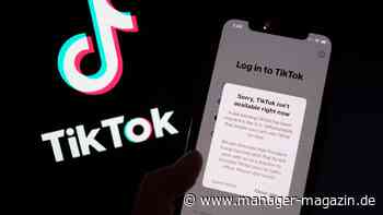 TikTok schaltet App in den USA ab – und hofft auf Trump
