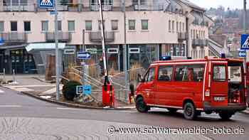 Verkehr in Schömberg: Die Schranke am Kreisel ist defekt