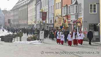 Sebastiansprozession in Landsberg ehrt einen standhaften Gläubigen
