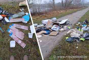 Sluikstorter laat berg afval achter vlakbij opleidingscentrum politie in Genk