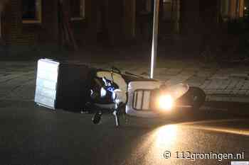 Automobilist mogelijk doorgereden na ongeval in Groningen