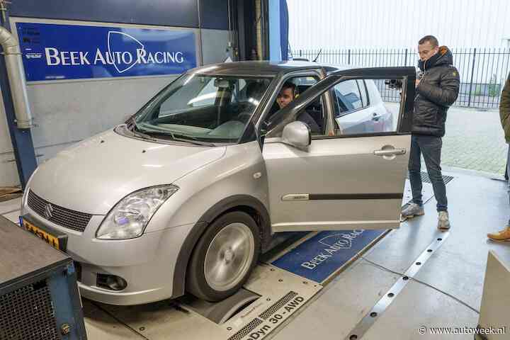 Suzuki Swift 1.3 - 2006 - Op de rollenbank