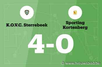 Sterrebeek toont wederom uitstekende vorm met zege tegen Kortenberg