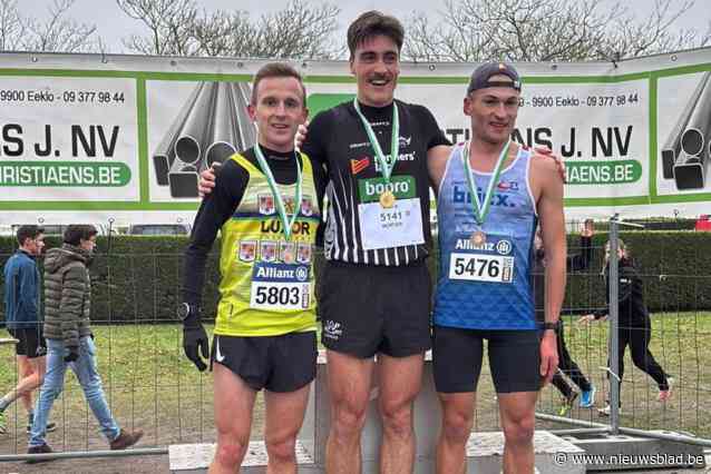 Winst voor Jenka Wittevrongel en Jennen Mortier in de veldloop van Maldegem