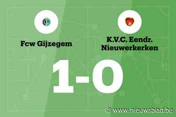 Van Handenhove is goud waard voor FCW Gijzegem tegen Eendracht Nieuwerkerken