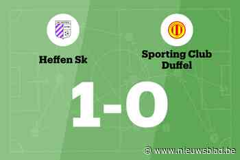 Scheers leidt Heffen voorbij SC Duffel B