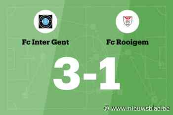 Zege FC Inter Gent tegen FC Rooigem