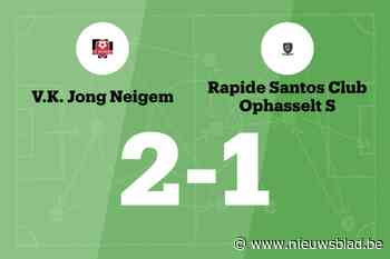 Rapide Ophasselt blijft verliezen na uitnederlaag tegen VK Jong Neigem
