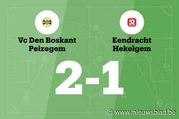 Den Boskant Peizegem wint ook van Hekelgem B